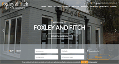 Desktop Screenshot of foxleyandfitch.co.uk